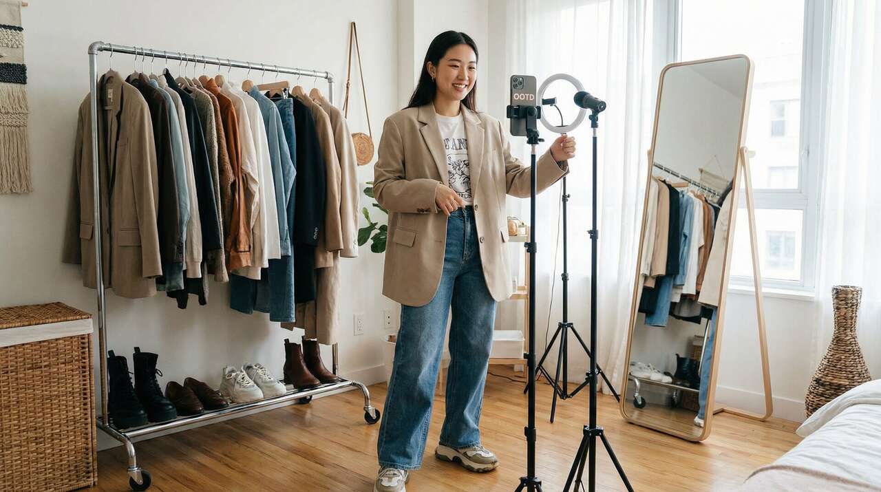 黄色仓库时尚视频